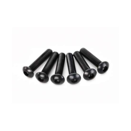 Screws, 3x14mm button-head machine (h ex drive) (6)