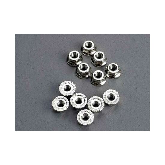 NUTS, 3mm FLANGED (12)