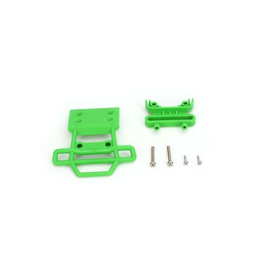 Bumper, front / bumper mount, green