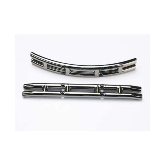 BUMPERS, BLACK CHROME (F&R)