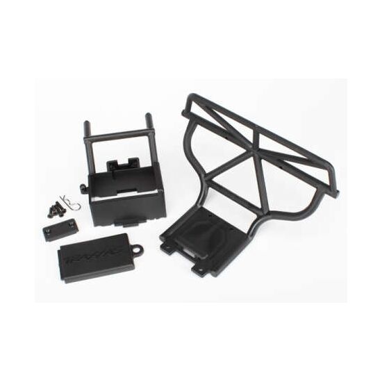 Bumper (rear)/ battery box/ battery b ox cover/ switch cover/ body clip/ 3x 15mm RM (2)/ 3x12mm CM (2)