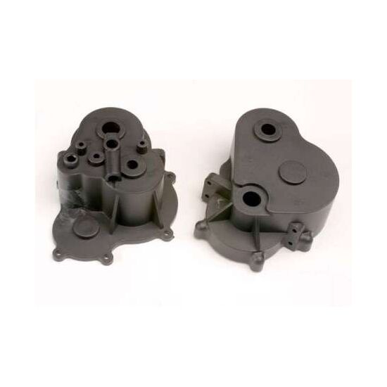 GEARBOX HALVES/RUBBER PLUG