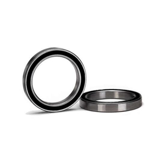Ball bearing, black rubber sealed (20 x27x4mm) (2)