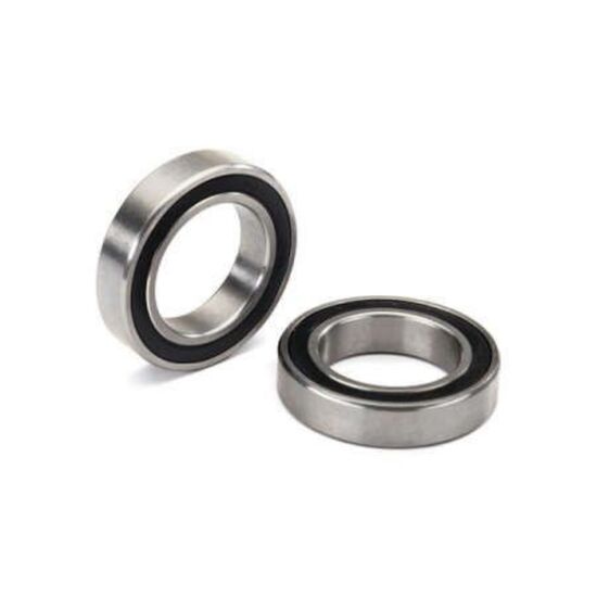 Ball bearing, black rubber sealed (20 x32x7mm) (2)