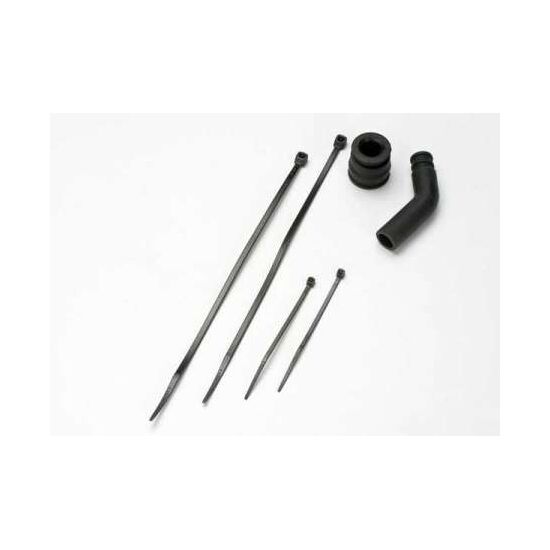 PIPE COUPLER, MOLDED BLACK/EXH