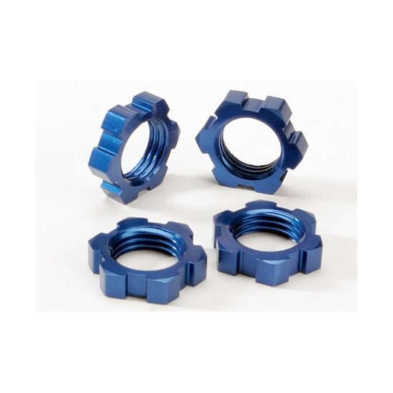 WHEEL NUTS, SPLINED, 17MM (BLU