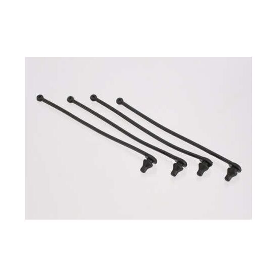 Body clip retainer, black (4)