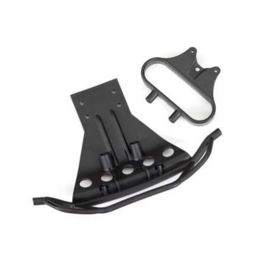 Bumper, front/ bumper mount (fits 2WD Slash) (for LED light kit installati on)