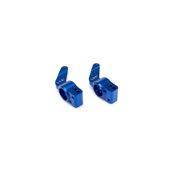 Axle carriers R 6061-T6 ALU L&R blue