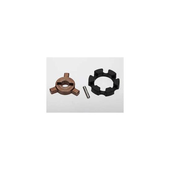 Cush drive key/ pin/ elastomer damper