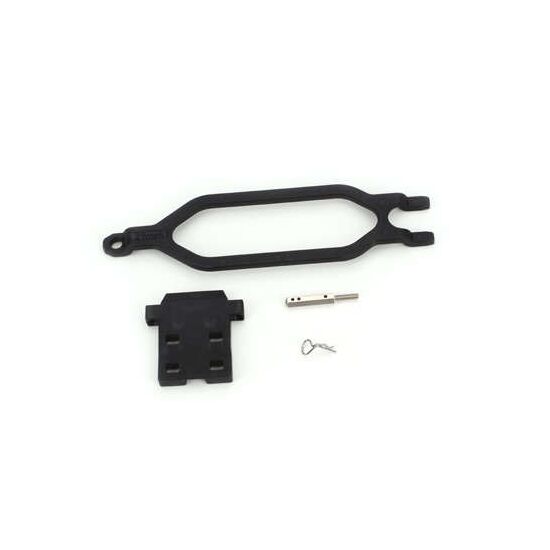 Hold down, battery/ hold down retaine / battery post/ angled body clip (allows for installation of taller,