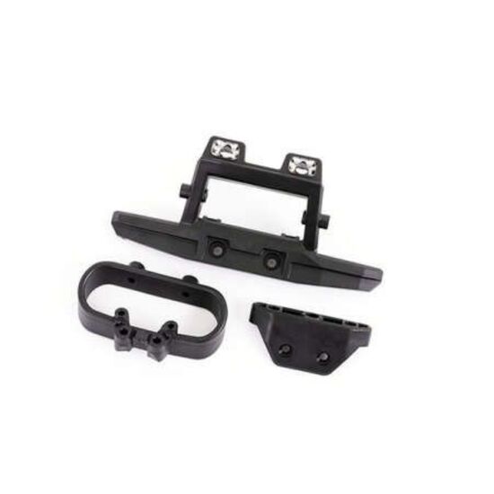 Bumper, rear/ bumper mount (fits 4WD Rustler) (for LED light kit installat ion)