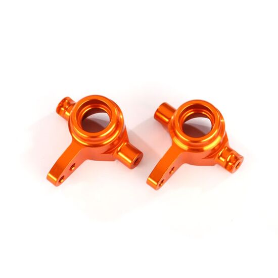 Steering blocks, 6061-T6 aluminum (or ange-anodized), left & right