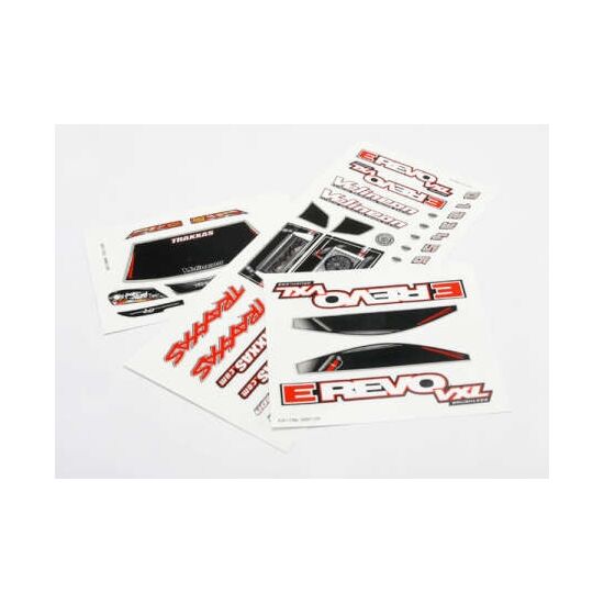 DECALS, 1/16 E-REVO VXL