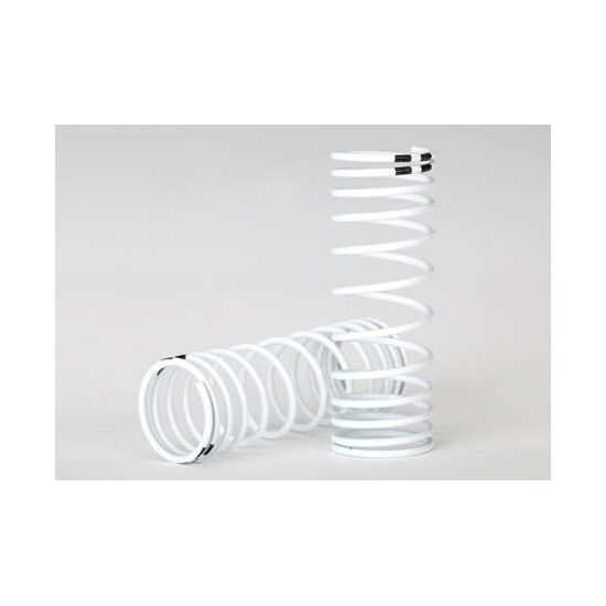 Springs, front (white) (progressive r ate) (2)
