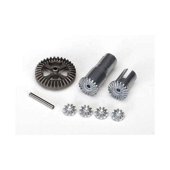 Gear set, differential, metal