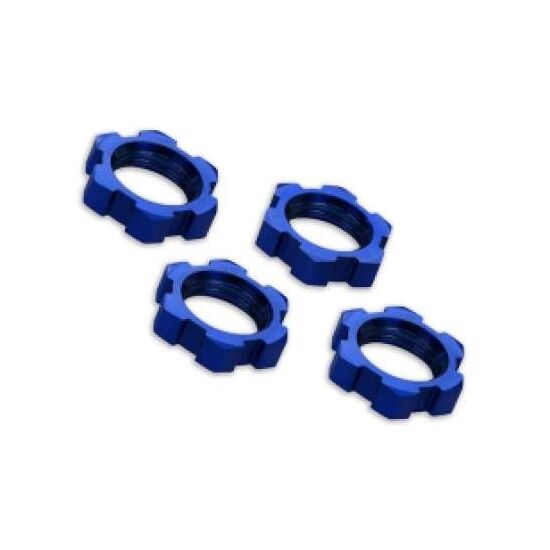 Wheel nuts, splined, 17mm, serrated