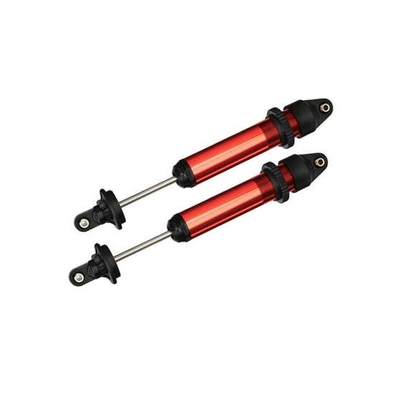 Shocks, GTX, aluminum, red-anodized (