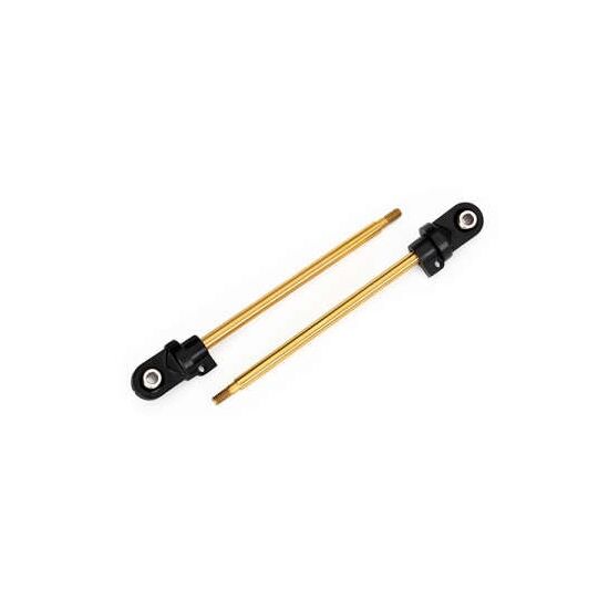 Shaft, GTX shock, TiN-coated (2) (ass