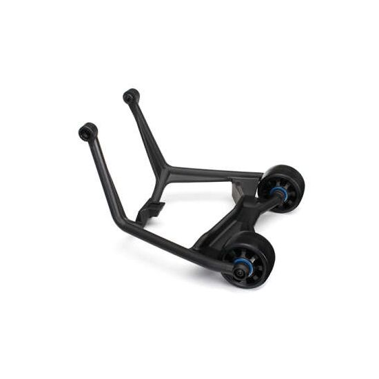 Wheelie bar, black (assembled)