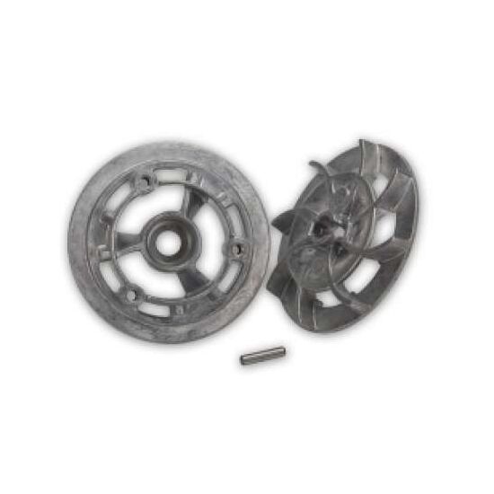 Slipper pressure plate and hub