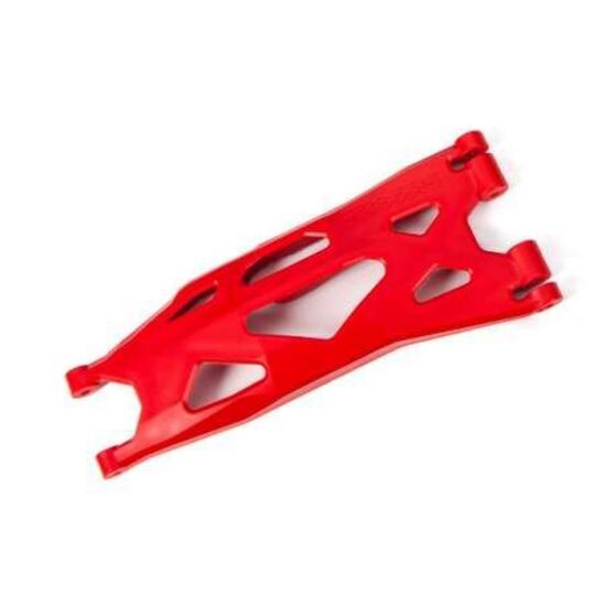 Suspension arm, lower, red (1) (right , front or rear) (for use with #7895 X-Maxx WideMaxx suspension kit)