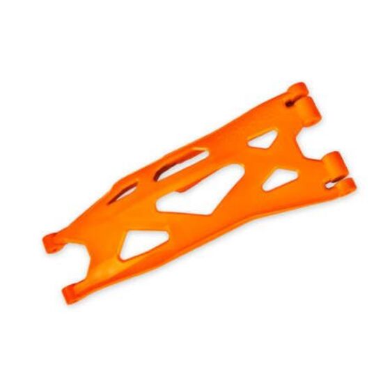 Suspension arm, lower, orange (1) (ri ght, front or rear) (for use with #78 95 X-Maxx WideMaxx suspension kit)