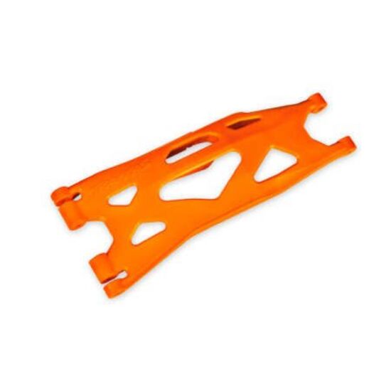 Suspension arm, lower, orange (1) (le ft, front or rear) (for use with #789 5 X-Maxx WideMaxx suspension kit)