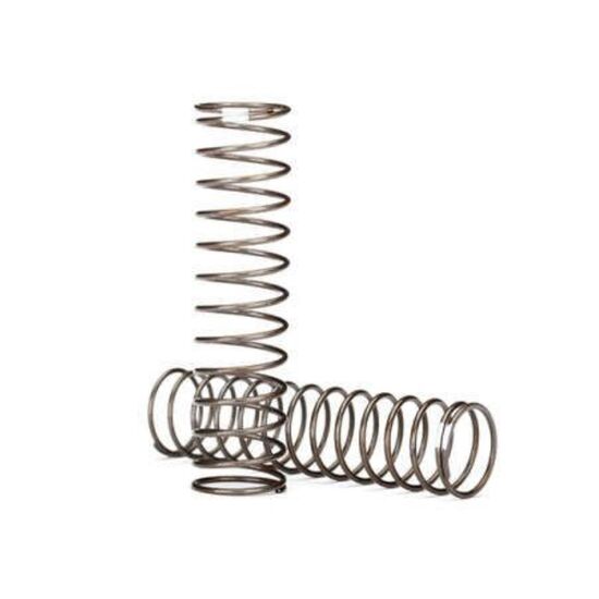 Springs, shock (natural finish) (GTS) (0.30 rate, white stripe) (2)
