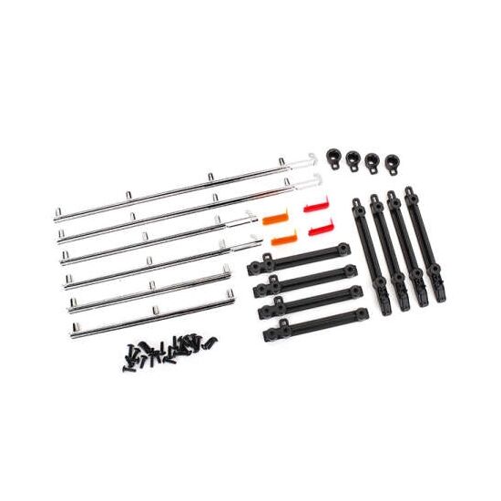 Side trim, left & right (chrome)/ ret ainers/ LED lens/ 2.6x8 BCS (24)