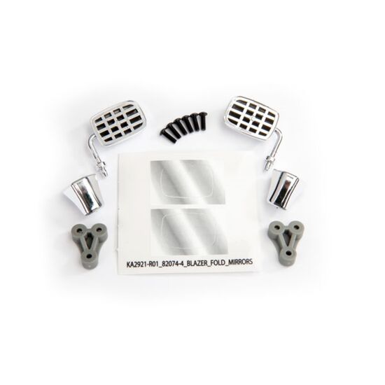 Mirrors, side (folding) (fits #8130 b ody)