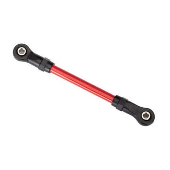 Suspension link, front upper, 5x68mm (1) (red powder coated steel) (assemb led with hollow balls) (for use with