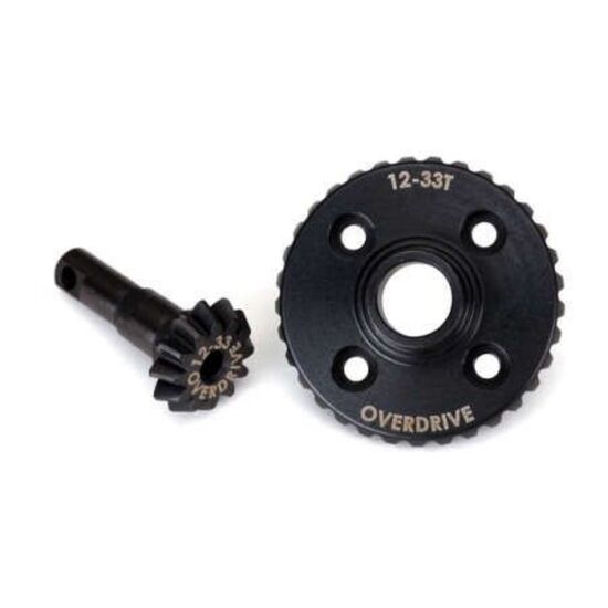 Ring gear, differential/ pinion gear, differential (overdrive, machined)