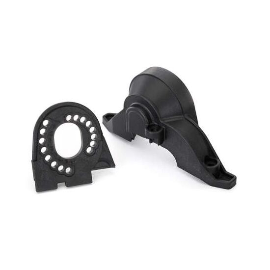 Plate, motor/ upper spur gear cover