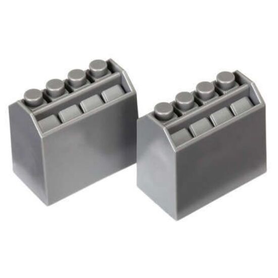 Oil bottles, grey (2)