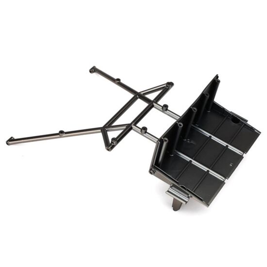 Tube chassis, center section, rear (s atin black chrome-plated)