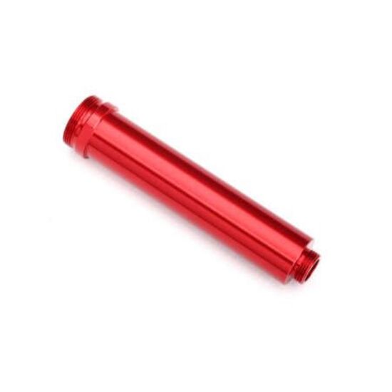 Body, GTR shock, 77mm, aluminum (red- anodized) (rear, no threads)