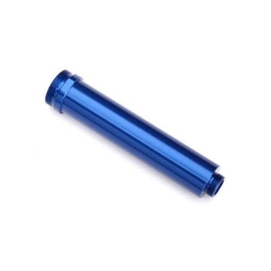 Body, GTR shock, 77mm, aluminum (blue -anodized) (rear, no threads)
