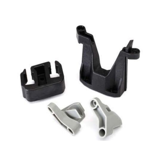 Battery connector retainer/ wall supp ort/ front & rear clips