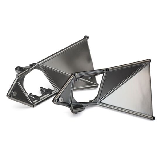 Mounts, suspension arm, upper (front) (left & right) (satin black chrome-p lated)