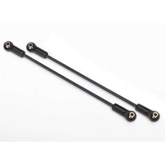 Suspension link, rear (upper) (steel) (4x206mm, center to center) (2) (ass embled with hollow balls)