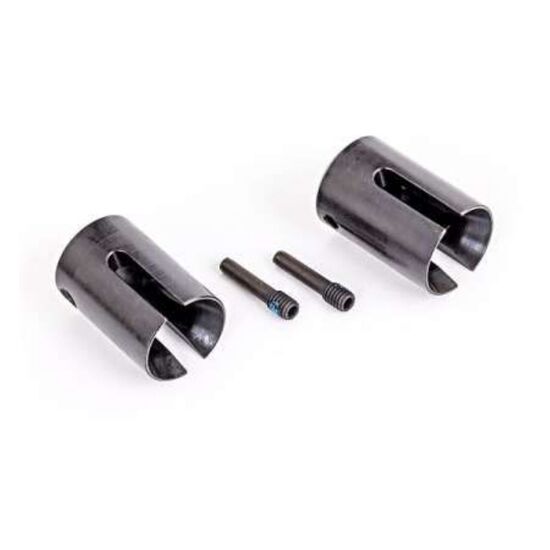 Drive cup, steel, extreme heavy duty (2)/ 4x17mm screw pins, heavy duty (2 ) (machined, heat treated)