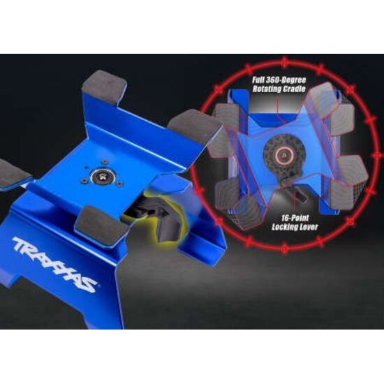 RC car/truck stand, blue (assembled), 3 image