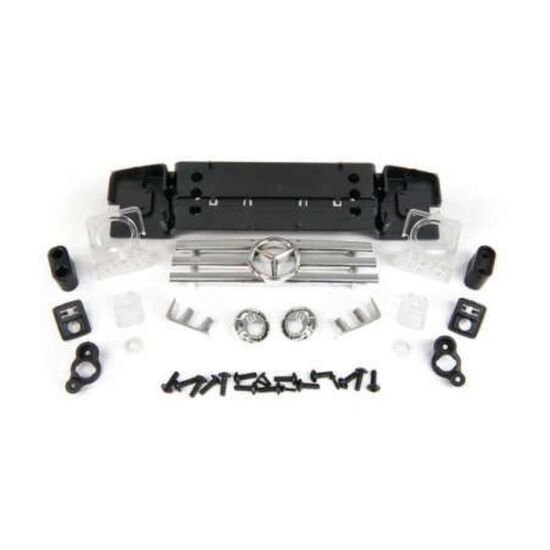 Grille, Mercedes-Benz G 500 4x4/ gril le mount/ grille insert/ headlight le ns (2)/ headlight reflector (2)/ refl