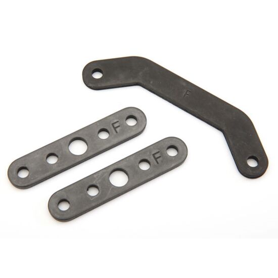 Bulkhead tie bar, front, upper (1)/ l ower (2) (steel)