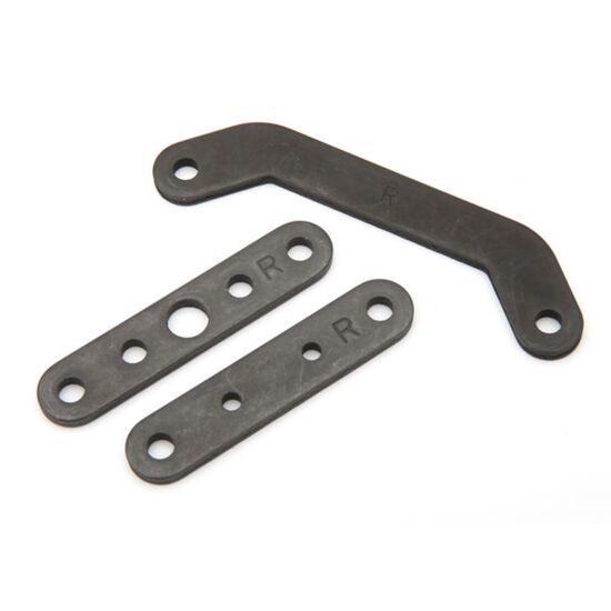 Bulkhead tie bar, rear, upper (1)/ lo wer front (1)/ lower rear (1) (steel)