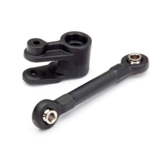 Servo horn, steering/ linkage, steeri ng (46mm, assembled with pivot balls)