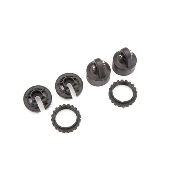 Shock caps, GT-Maxx shocks/ spring pe rch/ adjusters/ 2.5x14 CS (2) (for 2 shocks)