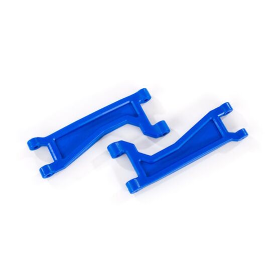 Suspension arms, upper, blue (left or right, front or rear) (2) (for use w ith #8995 WideMaxx suspension kit)