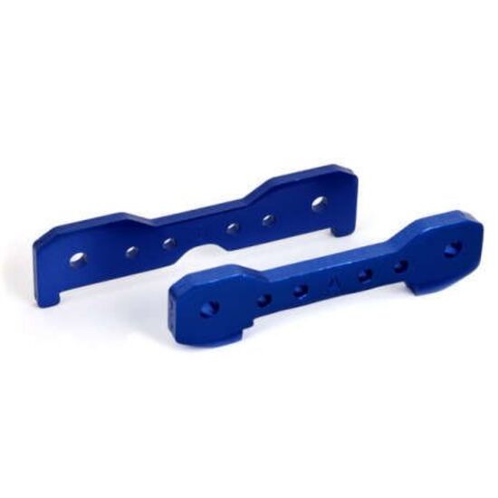 Tie bars, front, 6061-T6 aluminum (bl ue-anodized)